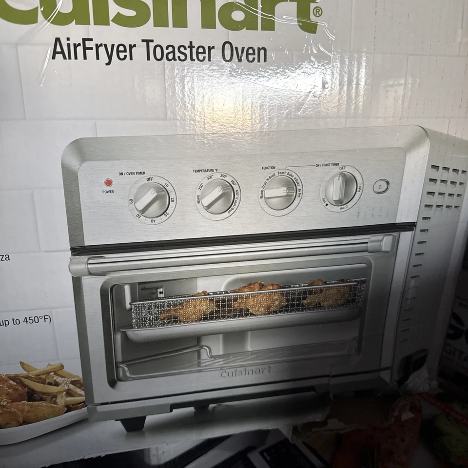 Cuisinart Airfryer Horno Tostador con Grill - Acero Inoxidable 1800W Foto 3 de 4