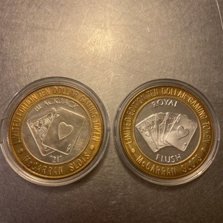 Two .999 Silver Strikes McCarran Airport Las Vegas