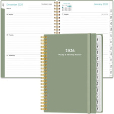 2026 Planner - Planner 2026 from January 2026 - December 2026, Weekly  Monthly