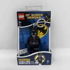 NIB Lego Catwoman LED Lite Key Chain Light DC...