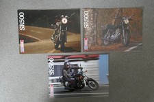Motorrad Prospekt Yamaha SR 500