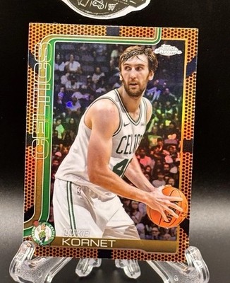 2025-26 NBA Topps Chrome - Luke Kornet #37 Basketball Refractor Spurs Celtics