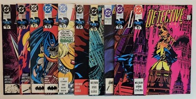 DC Comics Lot Of 10 Batman Detective Comic Books Ossue #620-629