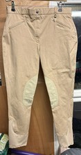Mark todd beige ladies size 30 jodhpurs breeches riding equestrian 