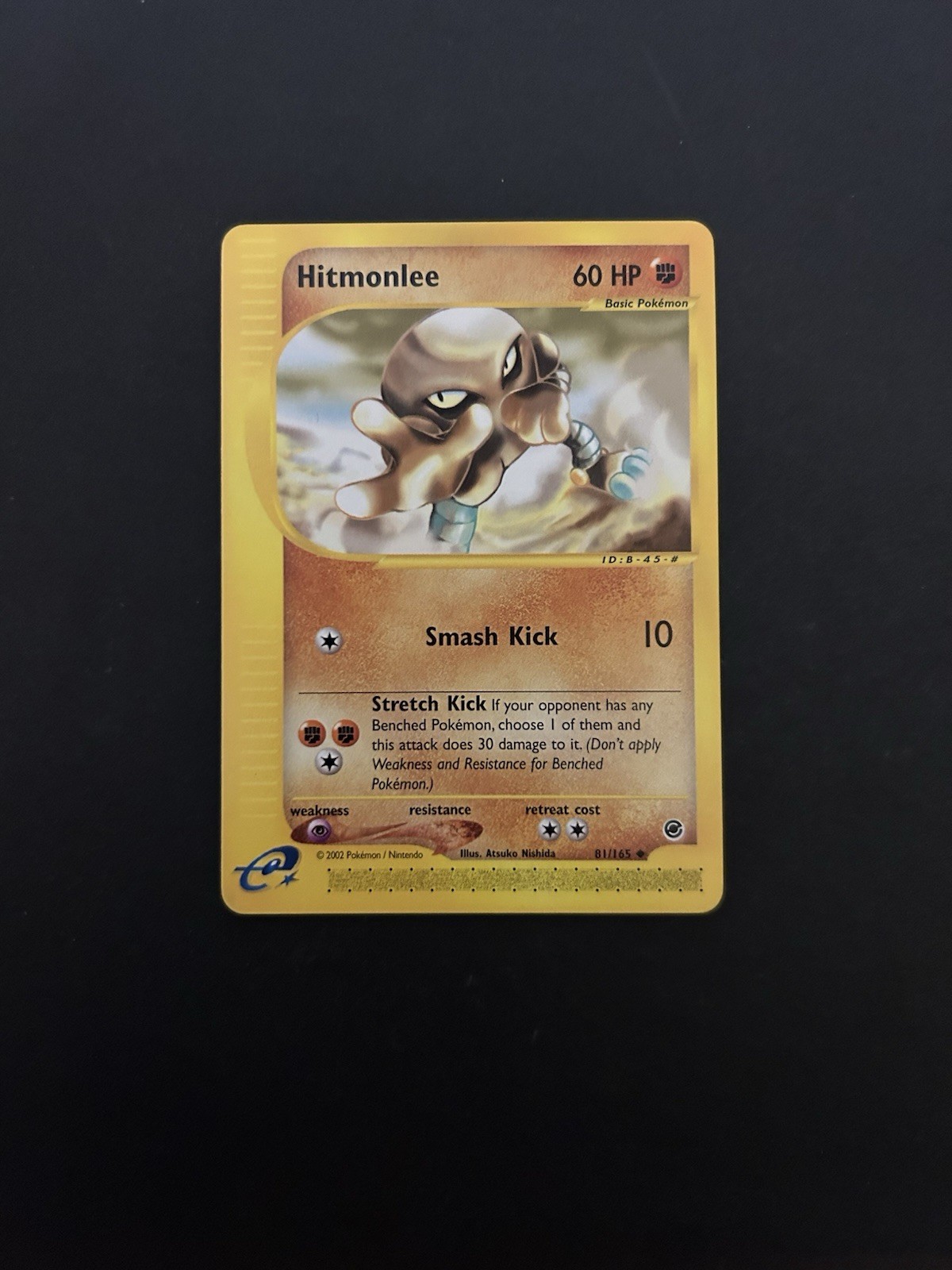Hitmonlee 81/165 Expedition Base Pokemon Card Vintage NON Holo - NM