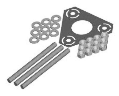 Chargepoint CT4000 Pedestal Concrete Mounting Mount Kit