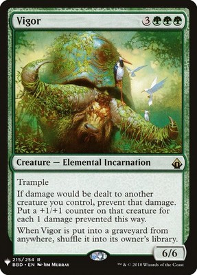 MTG Magic the Gathering Vigor (BBD-215/1703) Mystery Booster NM - The List