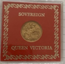 1873 Young Queen Victoria Full Gold Sovereign