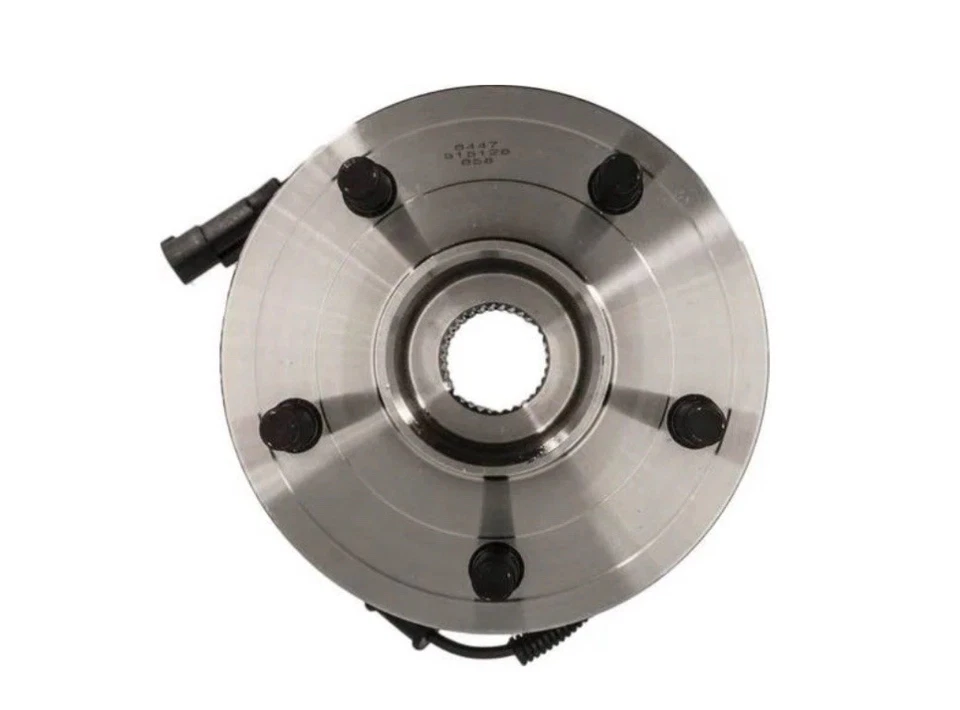 Conjunto de buje de cojinete de rueda delantera MOOG 2009-2011 para Dodge Ram 1500 con ABS Foto 3 de 4