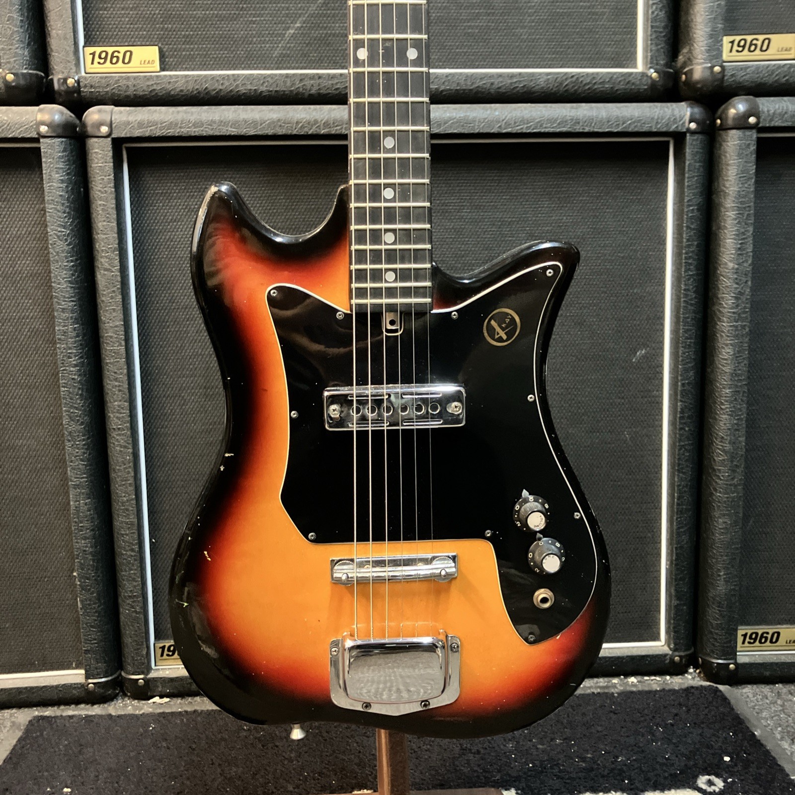 Kay Japanese-Made 1970s Offset Electric Guitar