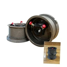 Garage Door Standard Lift Cable Drums (Pair) – D400-144 for Up to 12' Doors – 