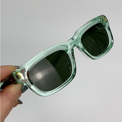 NEW GG1524S 004 GUCCI UNISEX GREEN SUNGLASSES GUCCI NEW Gucci Sunglasses GG1524S 004 Green Men Authentic | eBay main image 2