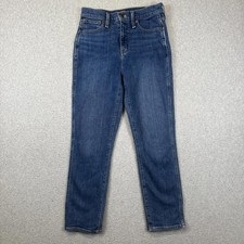 J. Crew Women's Size 26 Medium Wash Blue High Rise Classic Vintage Jeans