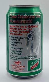Mountain Dew can USA Empty