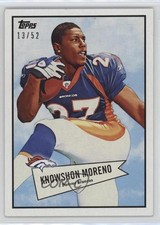 2010 Topps 1952 Bowman Design Grayback 13/52 Knowshon Moreno #52B-16 1c1l