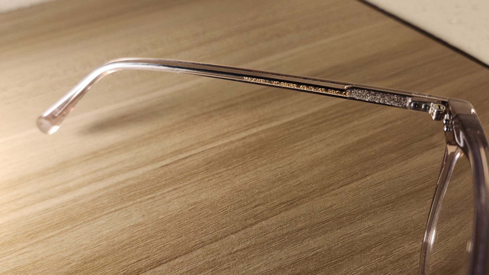 DIFF Eyewear Maxwell Sunglasses Frames Only Trans… - image 4