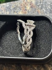 白金订婚或结婚对戒|