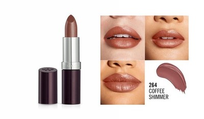 RIMMEL Lasting Finish Lipstick (264 Coffee Shimmer) 90´s Lips NEU&OVP