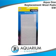 25005W Aqua One Wool Pad 5W (3 Pack) Aqua Style 980/980T Aquarium Filter Media
