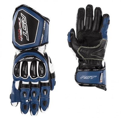 RST Tractech Evo 4 On-Road Motorradhandschuhe Herren - CE Level 2, schwarz, blau