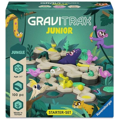 Gravitrax Junior Starterset Jungle Murmelbahn Ravensburger 100 Teile Alter 3+ 27499