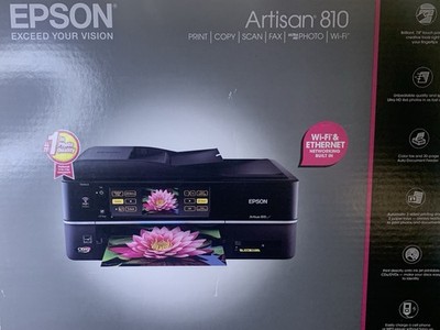 Epson Artisan 810 All-In-One Wireless Inkjet Printer BRAND NEW SEALED.