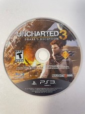 Uncharted 3: Drake's Deception (PlayStation 3, PS3) Disc Only Tested Good Cond