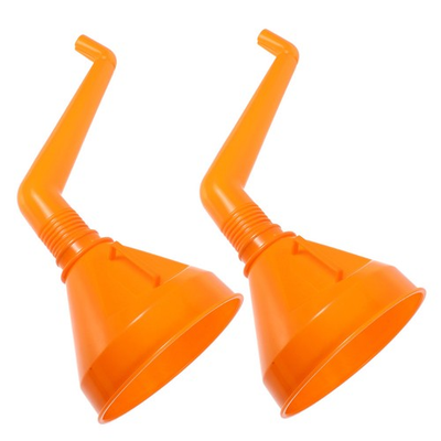#ad 2Pcs Easy Fix Engine Oil Funnel for Cars Motorcycles Kerosene $19.52
