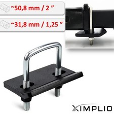 U-Bügel Spannklemme Anhängerkupplung 2 Zoll-1¼ für Toyota Land Cruiser IV 98-07