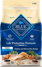 Blue Buffalo Life Protection Formula Senior Dry Dog Food, Supports Joint Health