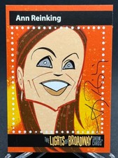 Lights of Broadway - Ann Reinking - Signed Card - Spring 2018 Edition