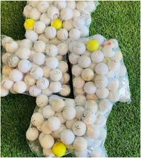 100 Recycled Golf Balls-Handpicked  Assorted HIT Away Used Ball Bag-Ready to