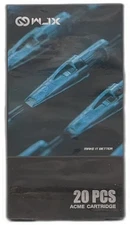 Wjx Tattoo Cartridges 20pcs Disposable Needles Curved Magnum 1207rm
