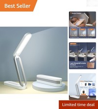 Rechargeable LED Desk Lamp Wireless Foldable Portable 3 Brightness Office Home