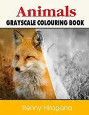Animals Grayscale Coloring Boo - VERY GOOD