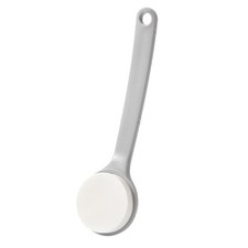 1Pcs Exfoliating Bath Brush Durable Grey Pva Sponge with Long Handle for Bath