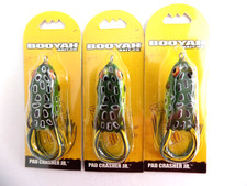 BOOYAH PAD CRASHER JR. - LEOPARD FROG - 3 LURES - 633i