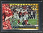 PATRICK MAHOMES II 2022 PANINI MOSAIC #M-2 MONTAGE GOLD PRIZM 9/10 CHIEFS