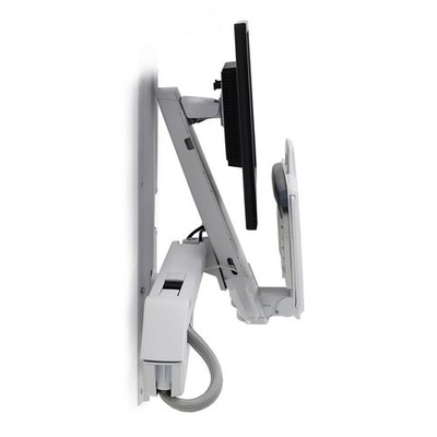 Ergotron StyleView  Steh-Sitz Combo Schwenkarm (weiß)