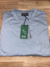 Emporio Armani Men's Travel Essential T-shirt Color: Pearl Blue Size: L NEW