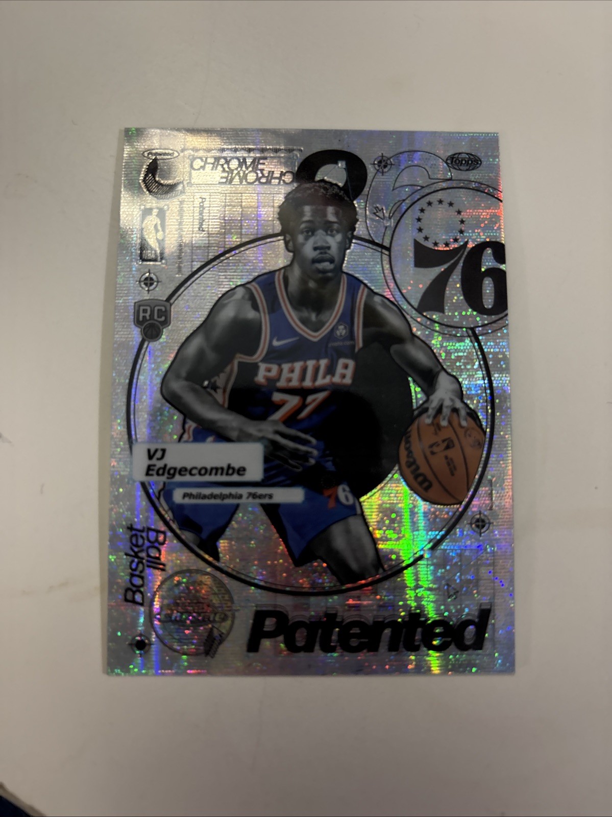 2025-26 Topps Chrome VJ Edgecombe RC Patented SSP Case Hit 🔥🔥🔥