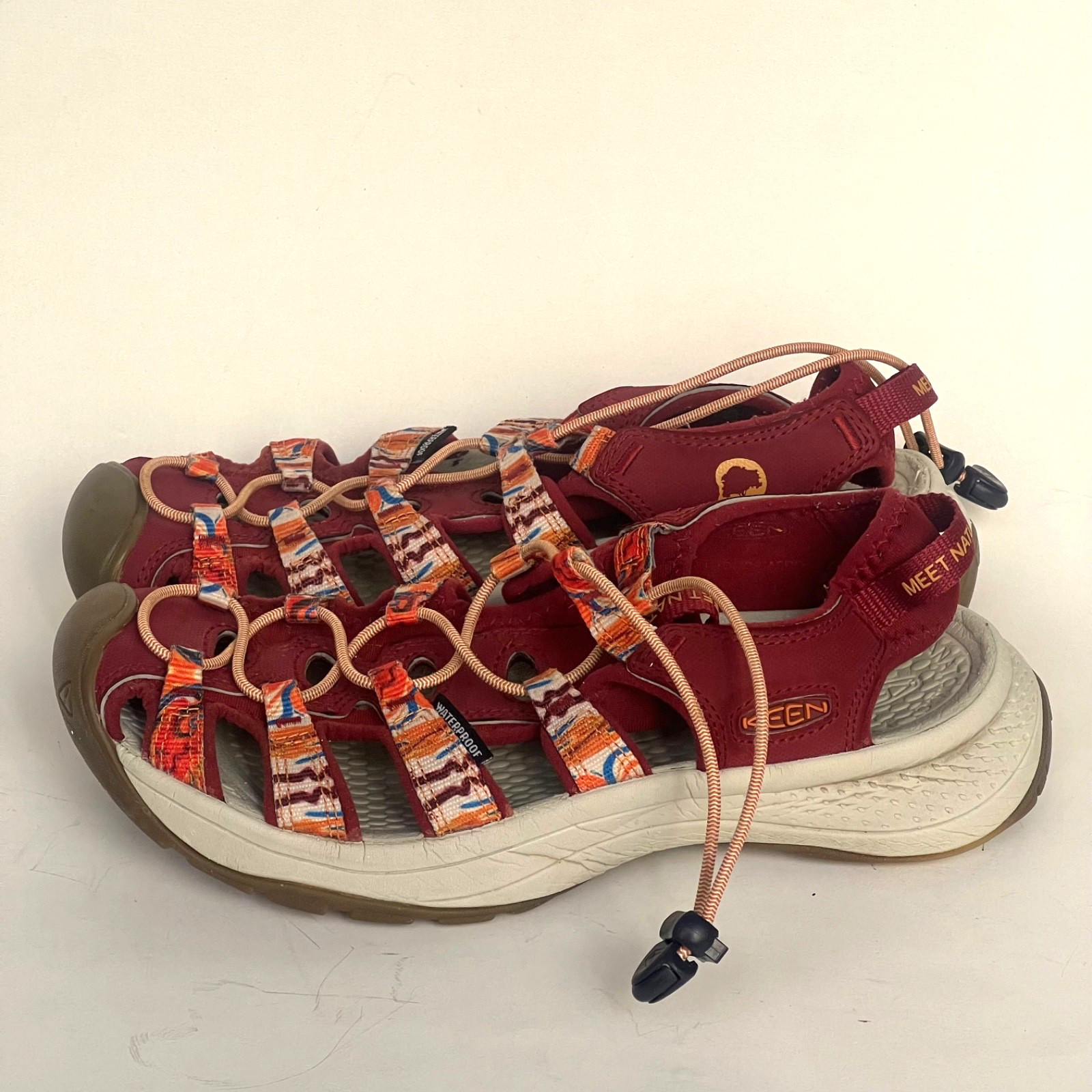 KEEN sandalo donna Astoria West rosa molto bacca alba taglia US 7 5