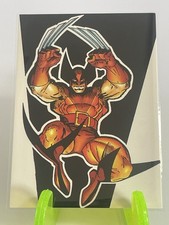1992 Marvel Wolverine From Then TIL Now 2 . Trading Card