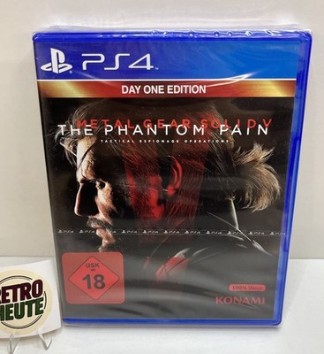 Metal Gear Solid The Phantom Pain PS4 Playstation 4 OVP Neu Sealed Day One