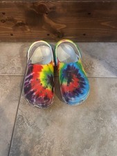Crocs Tie-Dye Baya Unisex Clogs M/8 W/10