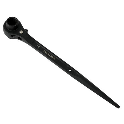 DAKCOS 19×22mm OR 3/4×7/8'' Dual Podger Scaffold Spud Wrench for Aligning Bolts
