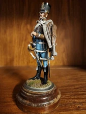 Vintage Series 77 Professionally Painted Bavarian Army Soldier 119mm