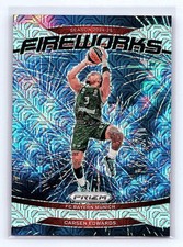 Carsen Edwards 2024-25 Panini Prizm EuroLeague #2 Fireworks Mojo Prizm #/25