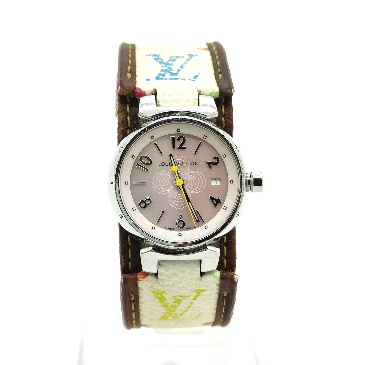 Louis Vuitton Watch Q12160 27mm Women's Pinks X Multi Color
