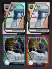 LOT (2) ANDREW PAINTER AUTO 2022 Panini Prizm Red Elite Extra Prime Autograph